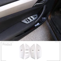 left hand drive car abs window lift button frame trim accessories 5 styles for bmw x1 e84 2011 2015