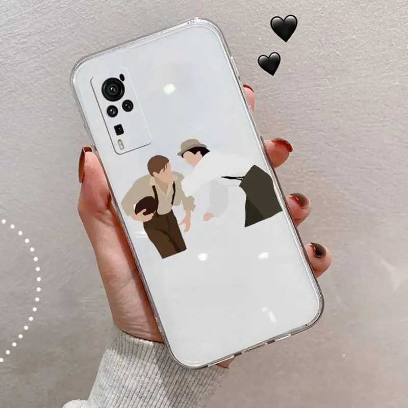 

The Vampire Diaries Damon tv show Phone Case Transparent for vivo v y iqoo 3 15 17 19 5 70 51 52 30 20 s se
