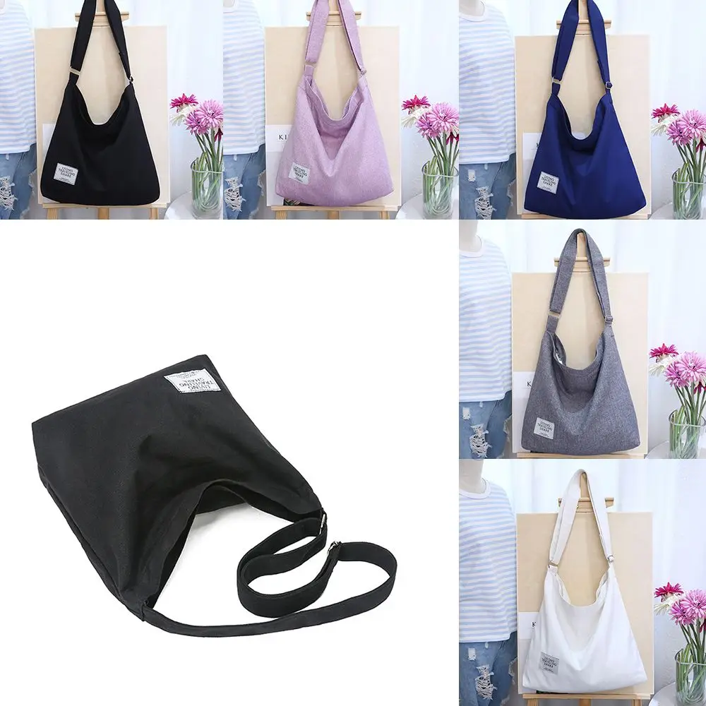 Тканевая сумка на плечо повседневная школьная для студентов книг учебы покупок