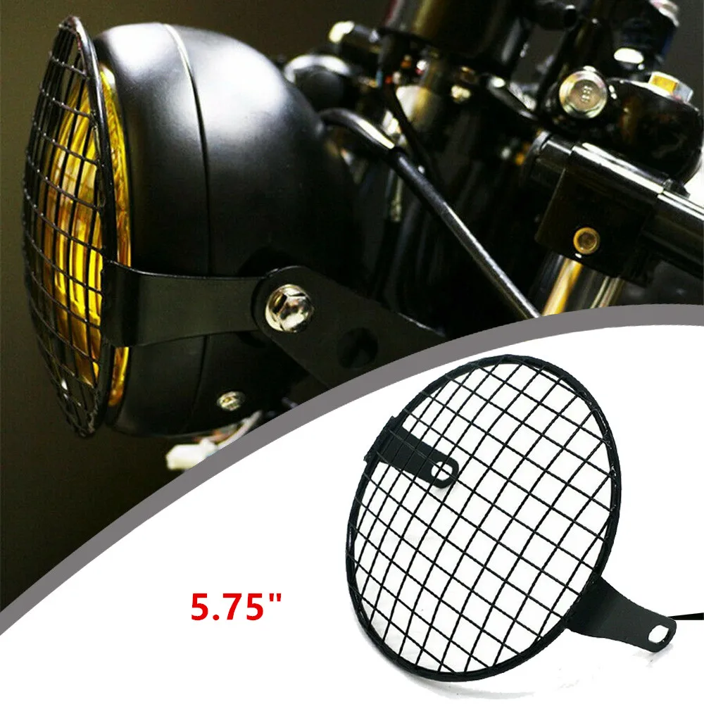 

High quality Headlight cover Stylish Parts 1pc Universal 5.75 inch Motorcycle