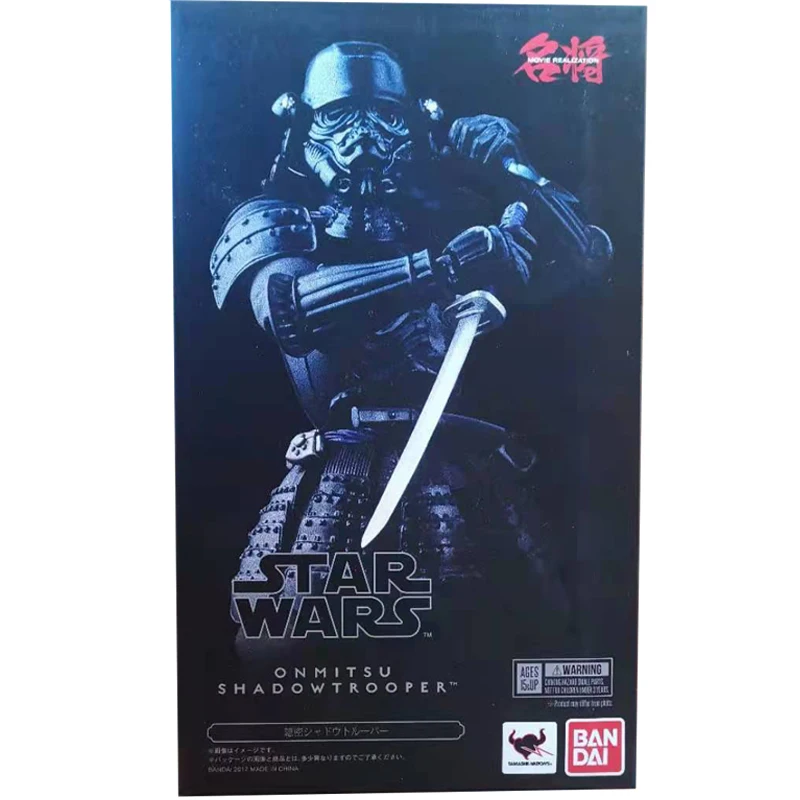 

Genuine Bandai Star Wars S.H.Figuats Famous General Shadow Stormtrooper Darth Vader PVC Action Figures Model Children Toys Gifts