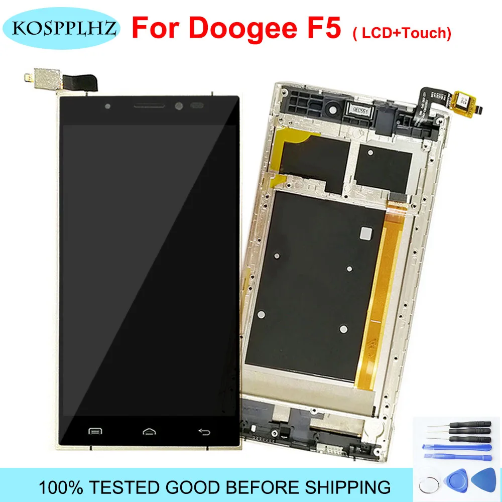 Для ЖК-дисплея Doogee F5 + фото 5 дюйма для телефона doogee F Инструменты | Мобильные