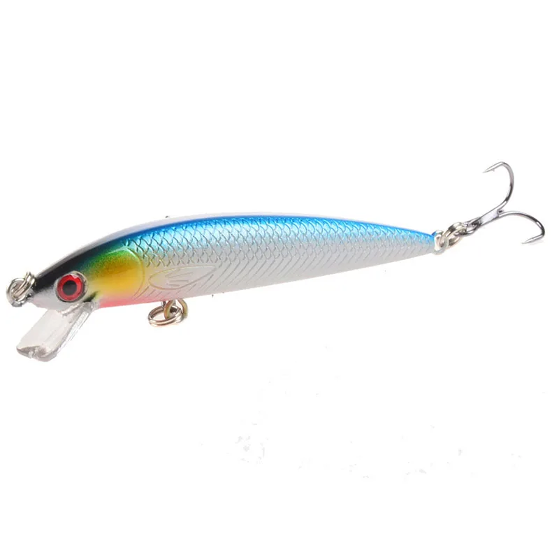 

5Pcs/set 7.2cm/5g Mini ABS Plastic Hard Bait 6# With Sharp Hook 3D Eyes Fishing Lures Swimbait Fishing Equipment Outdoor