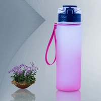 portable and portable leak free water bottle with straws and time markers perfect for fitness gyms camping and outdoor sports