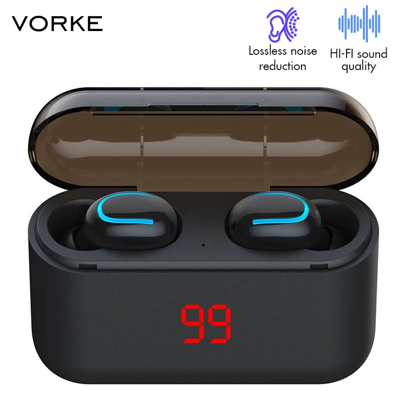 Vorke Q32 TWS наушники Bluetooth гарнитура 5 0 бинауральные беспроводные стерео спортивные
