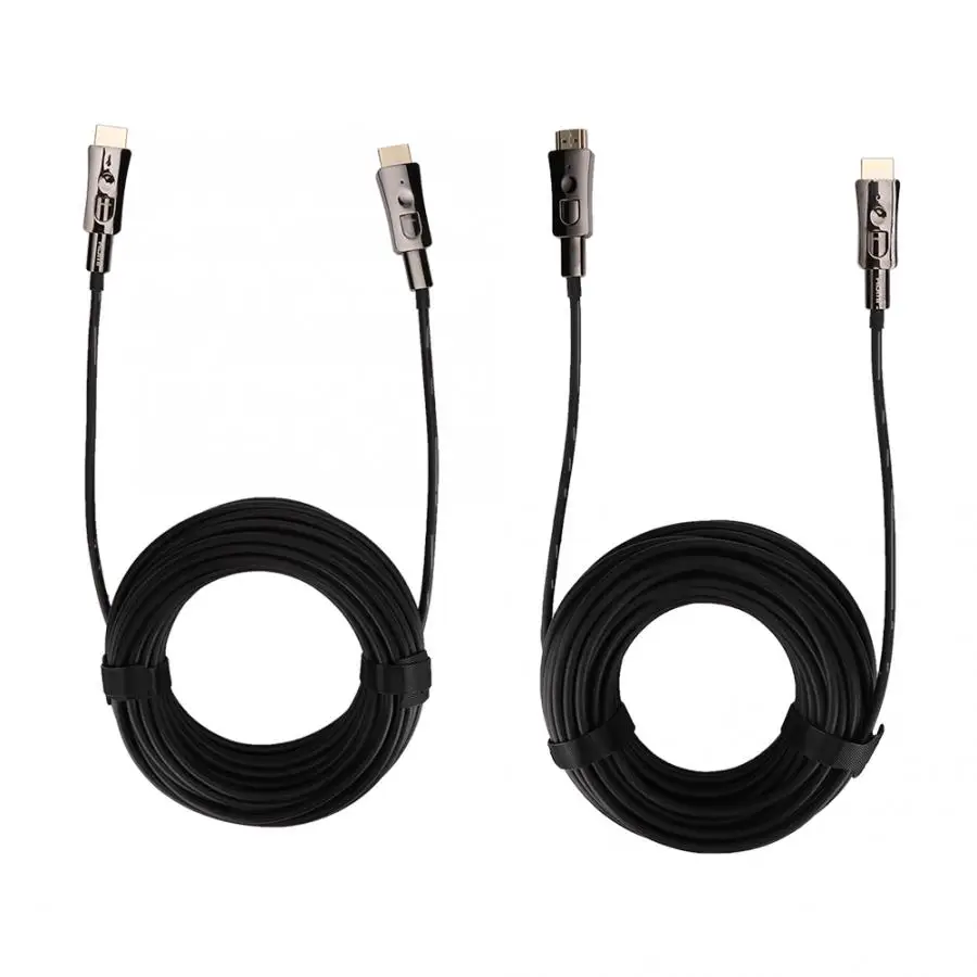 HDMI волоконный кабель 4k 18 Гбит/с волоконно оптический с отдельные разъемы из