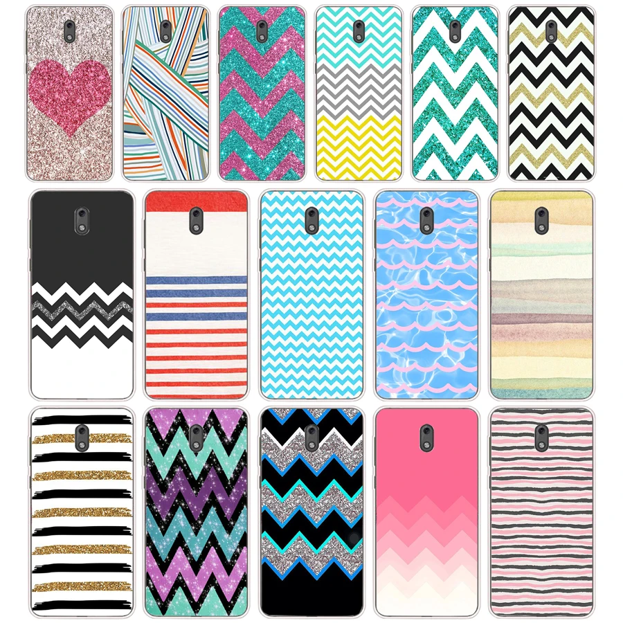 36 gold pink black Glitter Wave point  Silicone TPU Protecti