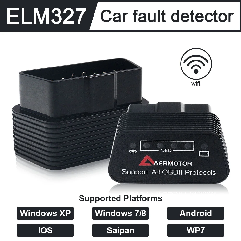 Диагностический прибор aerмотор ELM327 OBD поддержка всех процедур OBD2 диагностика