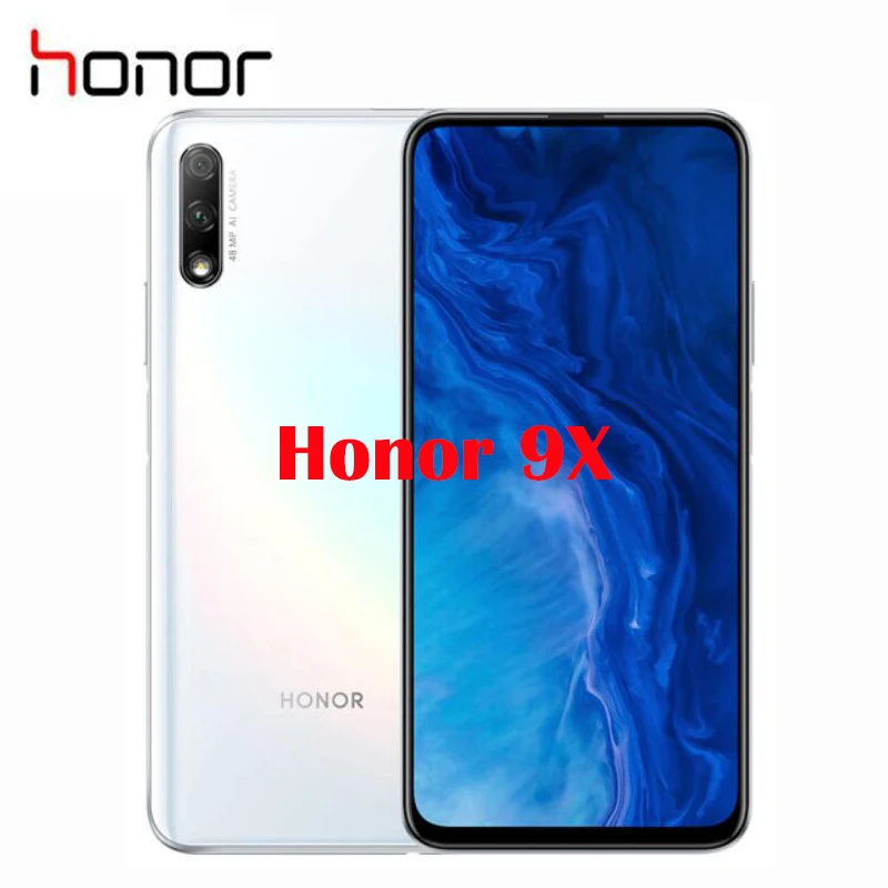 Новый оригинальный официальный Honor 9X сотовый телефон Google Play 6 59 '񟲔x1080P Kirin 810