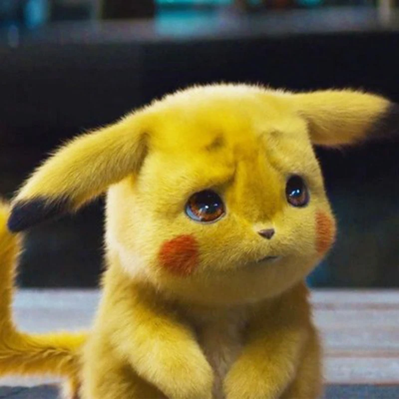 28cm Original Detective Pikachu Plush Toy High Quality Cute Anime Toys Children Gift Toy Kids Cartoon Peluche Pikachu