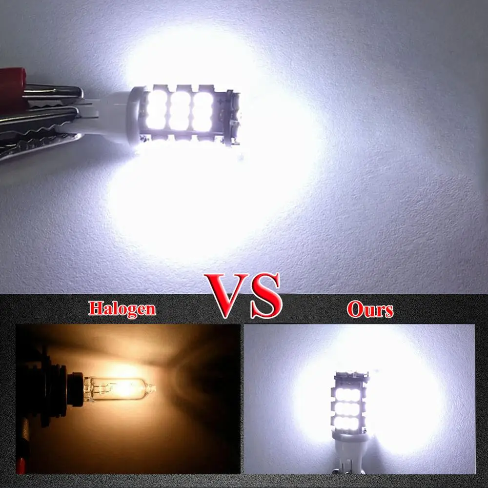 10 шт. светодиодсветодиодный лампы T10 W5W 921 светодиодные светильник пы 1206 SMD 42
