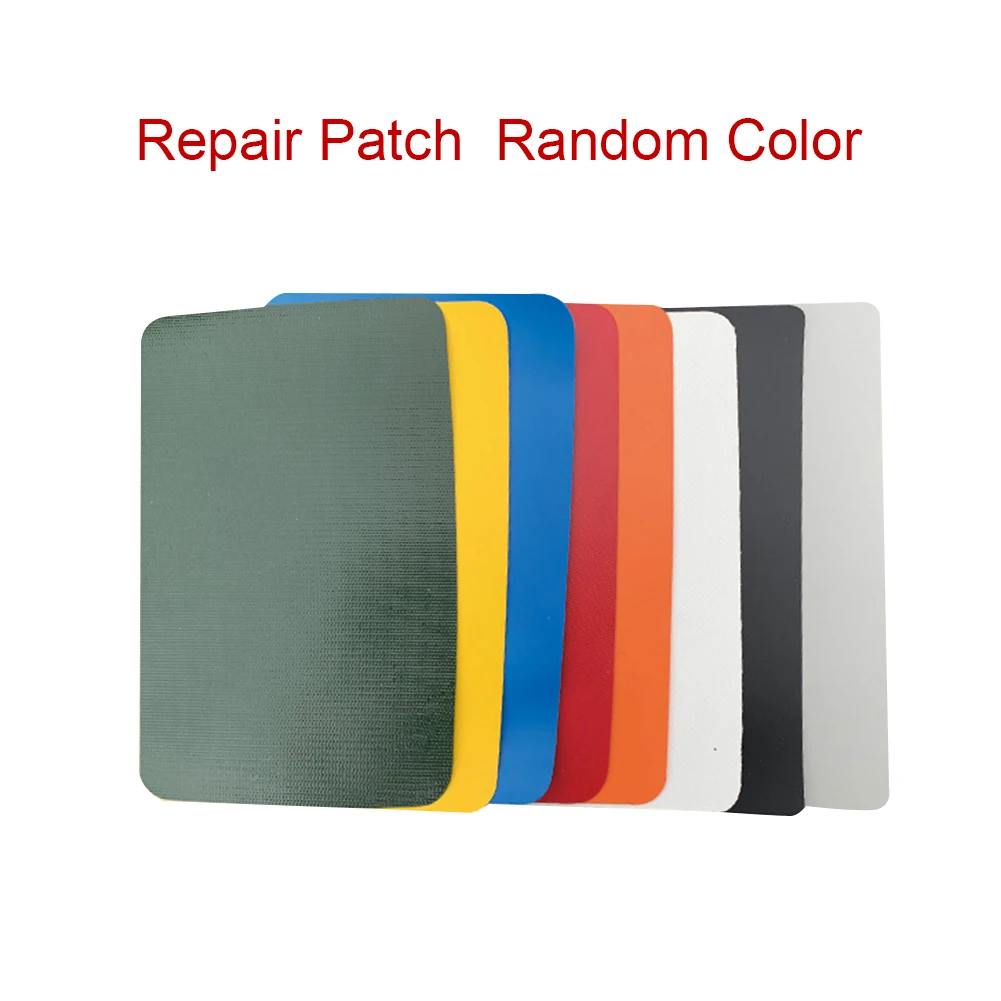 Repair Kit PVC Patch+ Glue + Brush Waters Toy Inflatable Kayak Boat Paste Tool Swimming Ring Accessory Practical Bouncy Castle | Спорт и