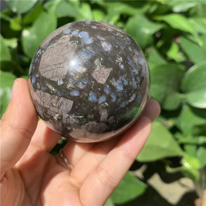 

1000 г оптовая цена 60-70 мм натуральный голубой горошек камень шар рейки исцеления кристаллы Сфера энергии Глобус для украшения дома