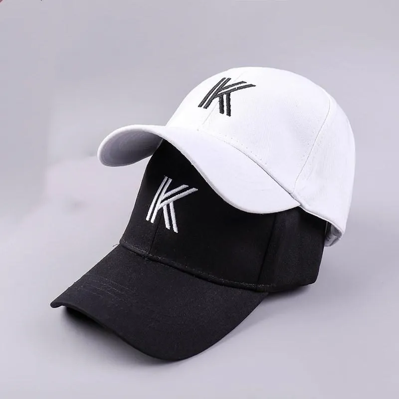 2018 мультяшная Кепка с буквой K бейсболка регулируемые Снэпбэк кепки для мужчин и