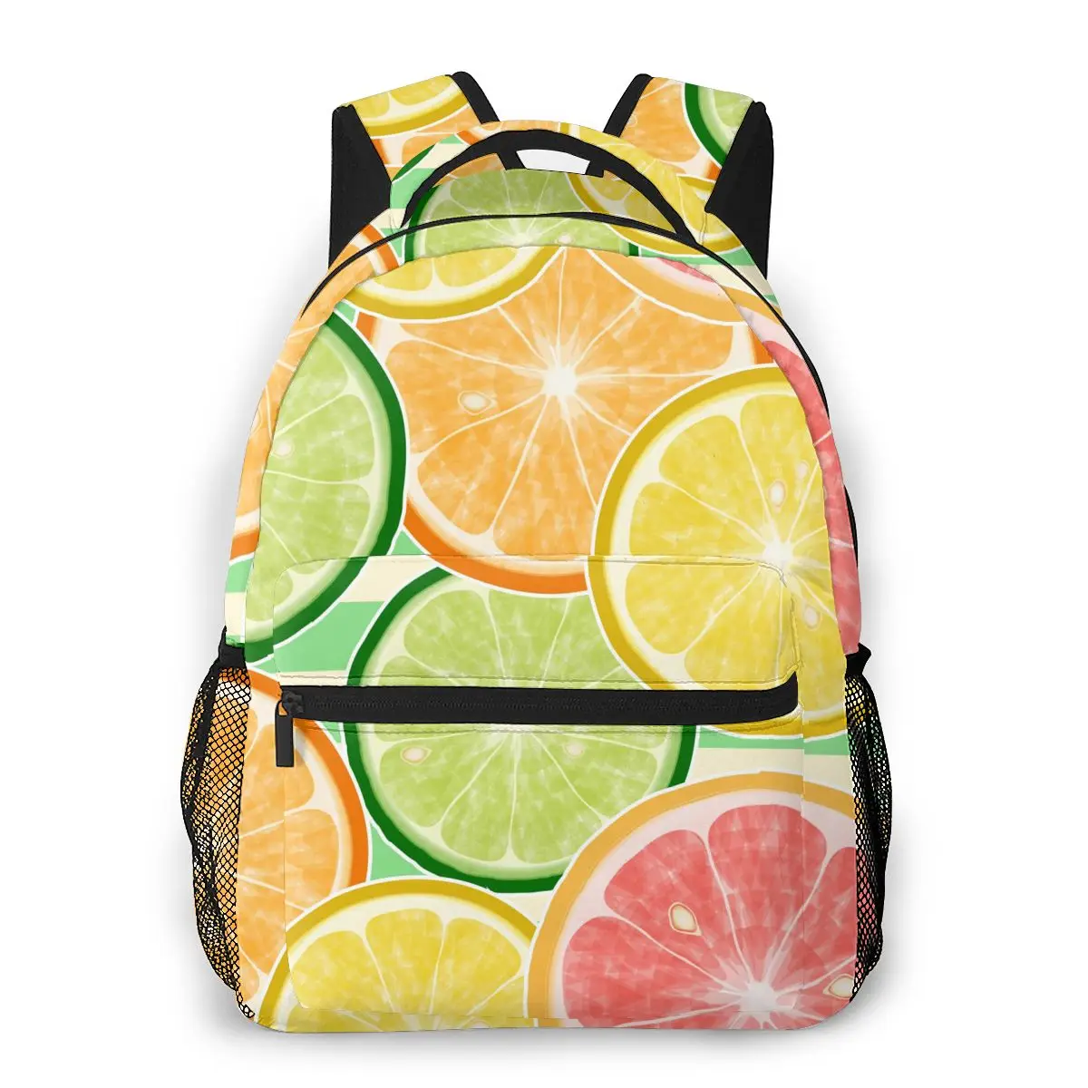 

2021 Backpack Women Shoulder Bag Lemon Orange Mandarin Grapefruit Fashion School Bag For Teenage Girl Backpacks Travel Bag