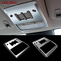 for chevrolet trax 2013 2014 2015 2018 car front reading lampshade decoration cover trim abs chrome car accessories styling 1pcs