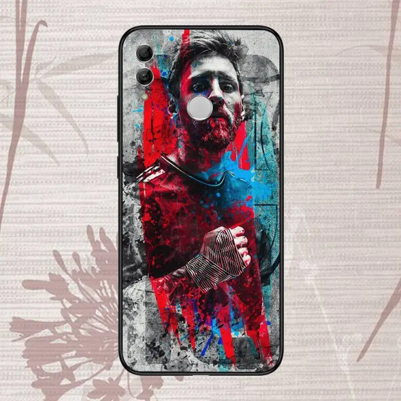 

Football king Argentina MESSI Phone Case For Huawei Honor 7C 7A 8X 8A 9 10 10i Lite 20 NOVA 3i 3e