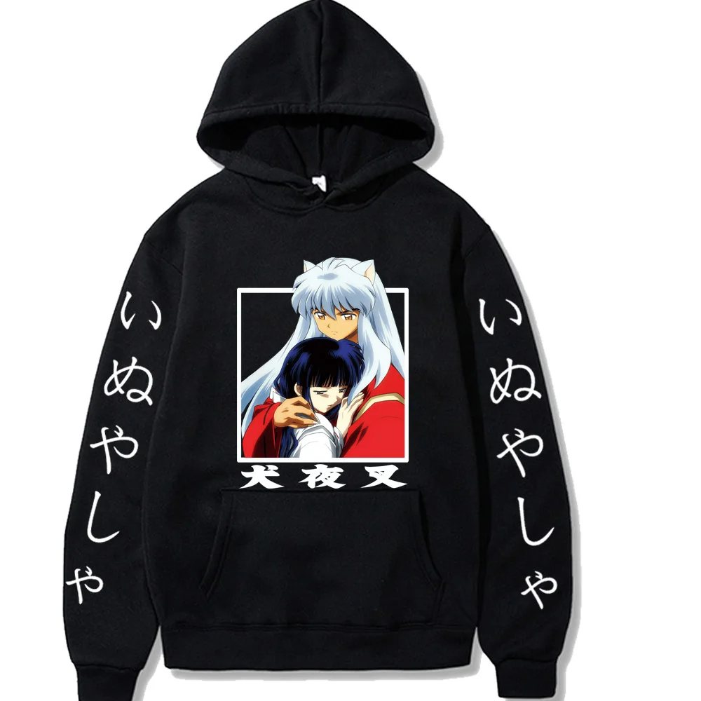 

Anime Hoodie InuYasha Long Sleeve Loose Hip Hop Fashion Manand Woman Cloth