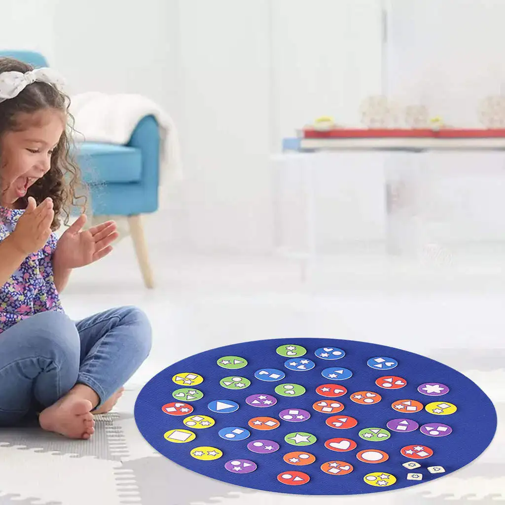 

2x Color Sorting Counting Baby Handicrafted DIY Sensory Training Toy