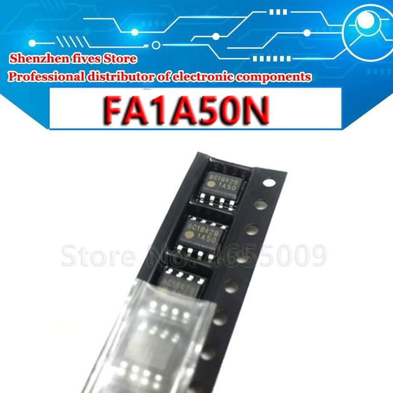 

5PCS/LOT 1A50 FA1A50N FA1A50 SOP-8 LCD power management chip In Stock NEW original IC