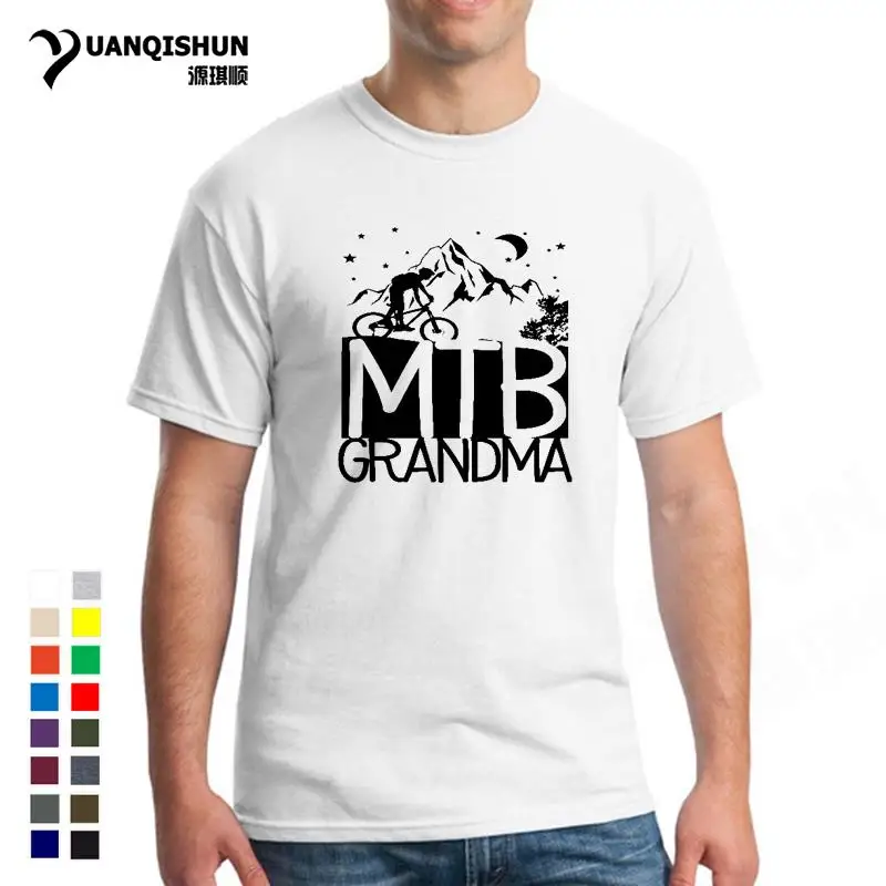 Новинка дизайнерская футболка MTB для горного велосипеда футболки с надписью Grandma