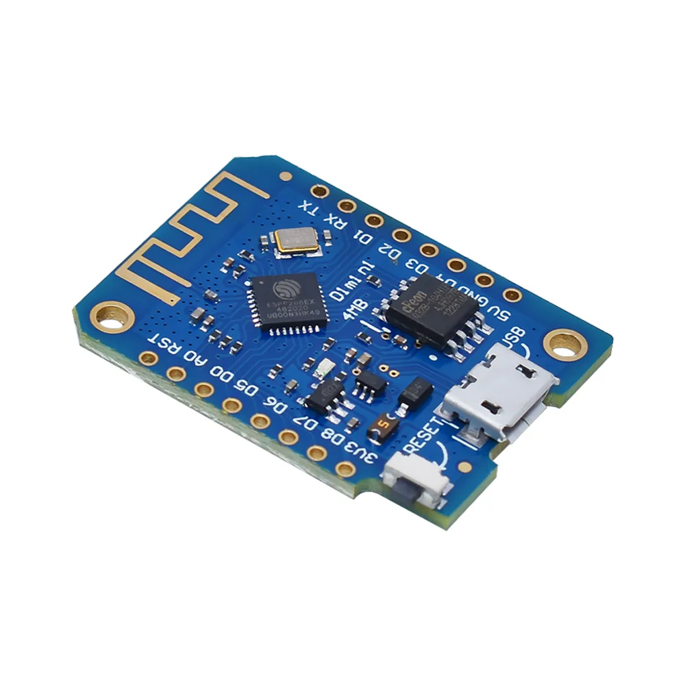 Макетная плата Wemos D1 Mini V3.0.0 с Wi-Fi на базе ESP8266 CH340 CH340G 4 Мб для Arduino Nodemcu V2 micropymarathon |