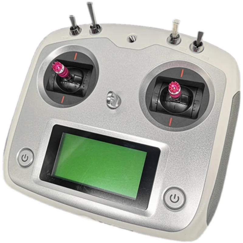 FLYSKY-transmisor de acelerador para avi&oacute;n teledirigido, dispositivo de transmisi&oacute;n de 2,4G, 10 canales, AFHDS, 2A, con receptor A8S, IA6B, iA10B, Dron de carreras con visi&oacute;n en primera persona, FS-i6S I6S-4