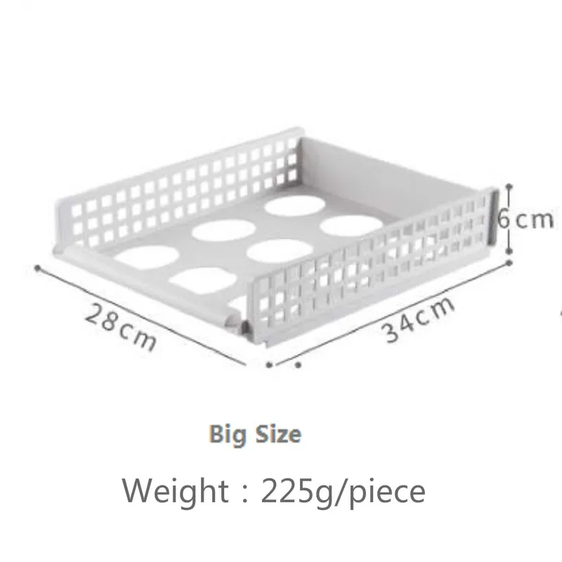 6 шт/набор сделай сам для Пластик ящик хранения шкаф коробка в шкафу утепленное