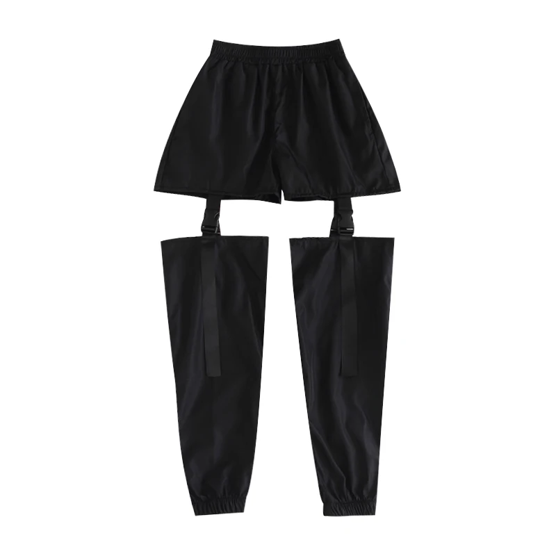 Pants Детские костюмы для джазовых танцев; детская одежда для выступлений в стиле хип-хоп; рубашка в клетку и черные брюки; костюм для уличных танцев; DQS1027 - Цвет: Pants
