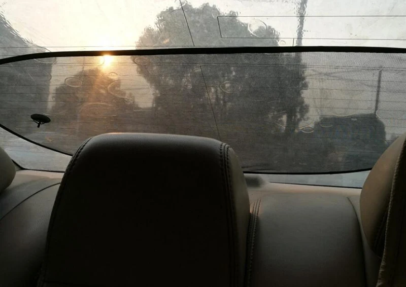 Фотокатализатор 3D для автомобиля сетка защиты от солнца с 6 присосками 5