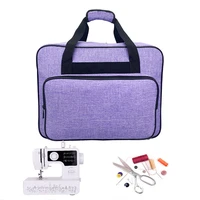 large sewing machine bag storage container multi functional portable travel home tote organizer for threads crochet accessories