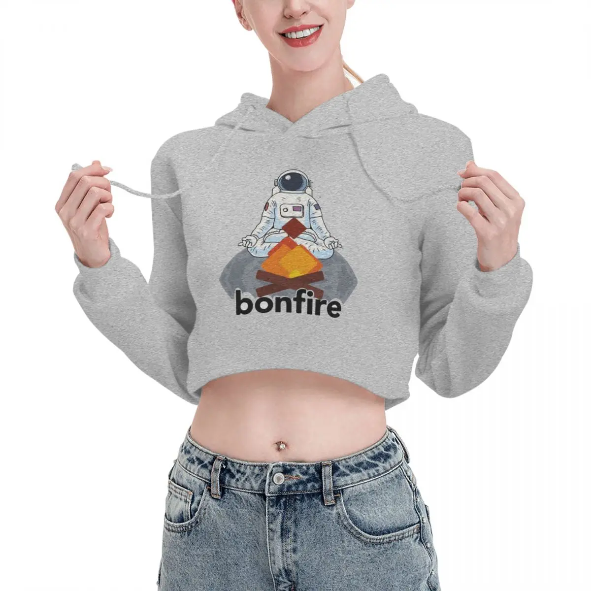 

Open navel Cat Ear Hoodie Sweater Bonfire Crypto (2) With hood Humor Graphic cute Print Bitcoin Hoodie