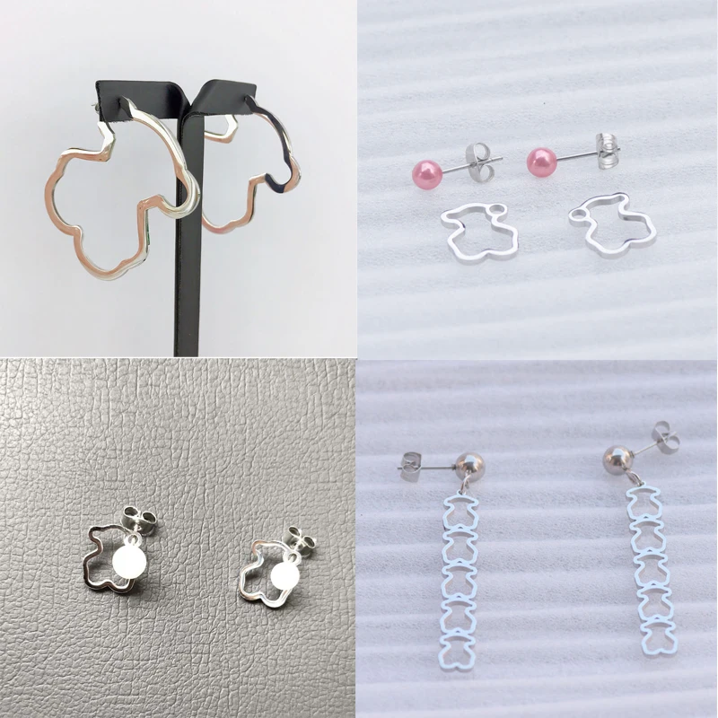 

Stainless Steel Earrings, Very High Quality Lovely Earrings, Many Colors To Choose From, Party Gift, Modern Model Style Fashion
