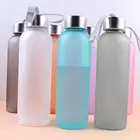 Портативная пластиковая бутылка для воды, 600 мл