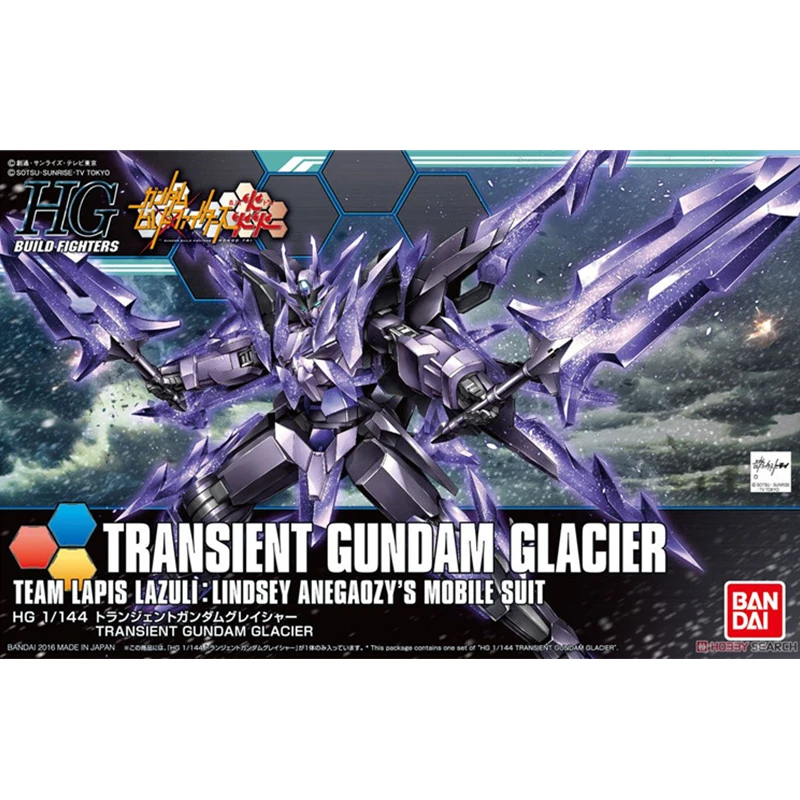 Оригинальный Bandai HGBF 050 1/144 GN 10000 ледник переходных частот воина гундама сборки