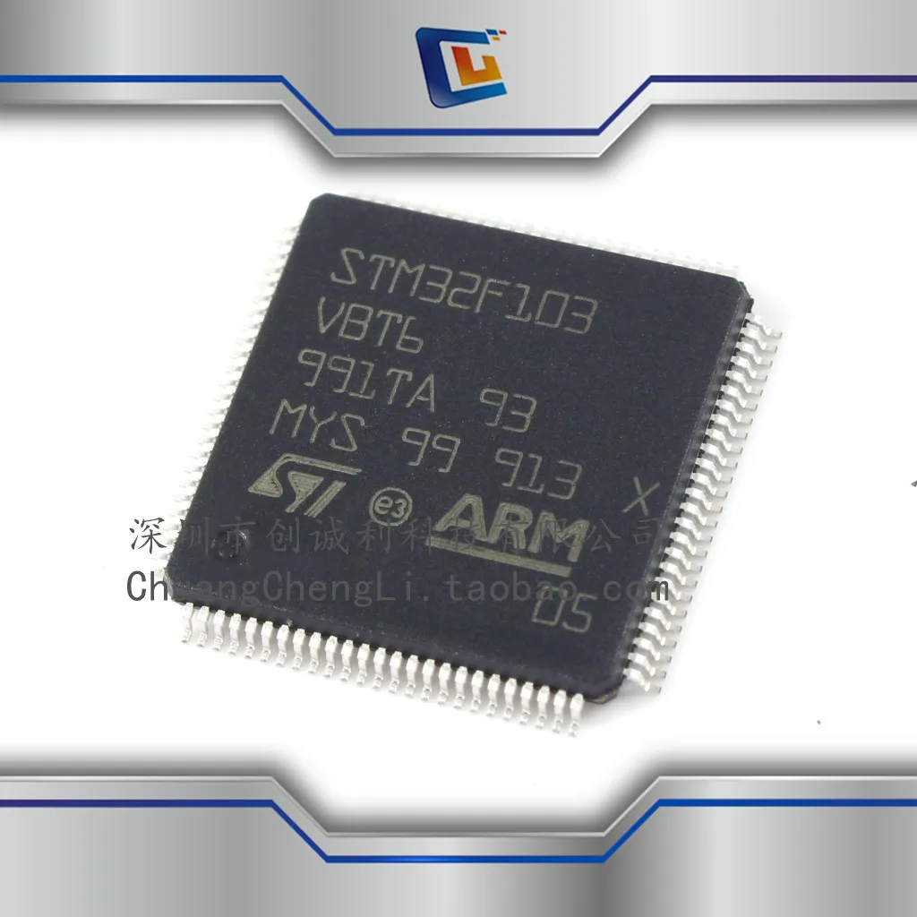 100% новый и оригинальный STM32F103VBT6 |