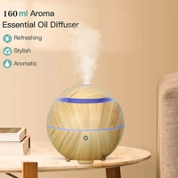 electric aroma diffuser air humidifier essential oil diffuser ultrasonic remote control color led lamp mist maker home