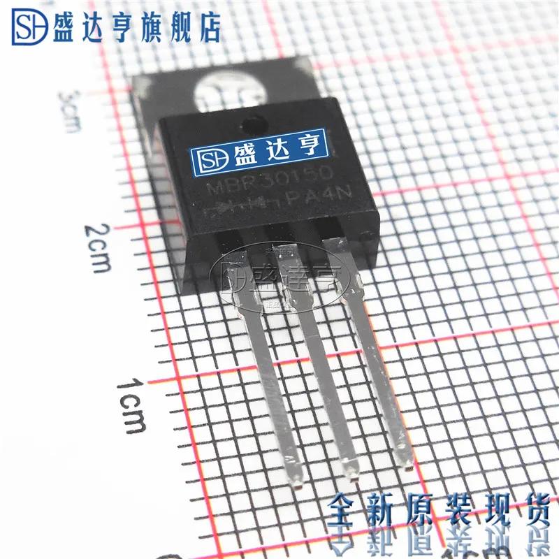 10 шт./партия MBR30150CT MBR30150 30A 150V TO220 DIP Диод Шоттки Барьерный/ |