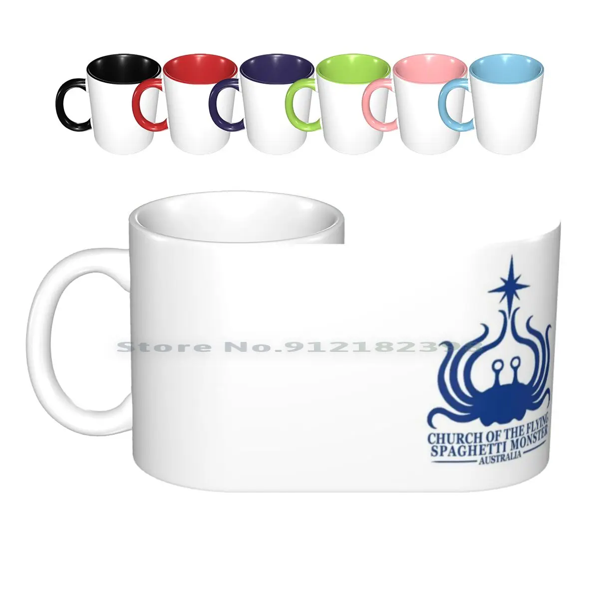 

Летающие тонкие монстры, австралийские керамические кружки, кофейные чашки, Кружка для молока и чая, креативный тренд, винтажная Подарочная...