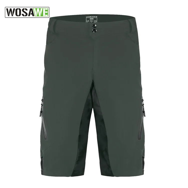 Мужские спортивные шорты WOSAWE с 4 карманами мужские велосипедные свободные