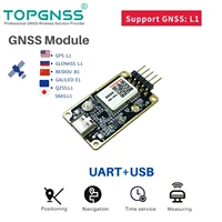 gnss board rtd gnss dual frequency neo n9n design support 10 25hz gnss l1 system gps module nmea0183 ubx topgnss