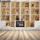 Металлический оловянный постер с надписью теплая и милая собака, оловянный постер, лабрадор корги, Декор для дома, металлическая пластина, настенное Искусство 20x30 см