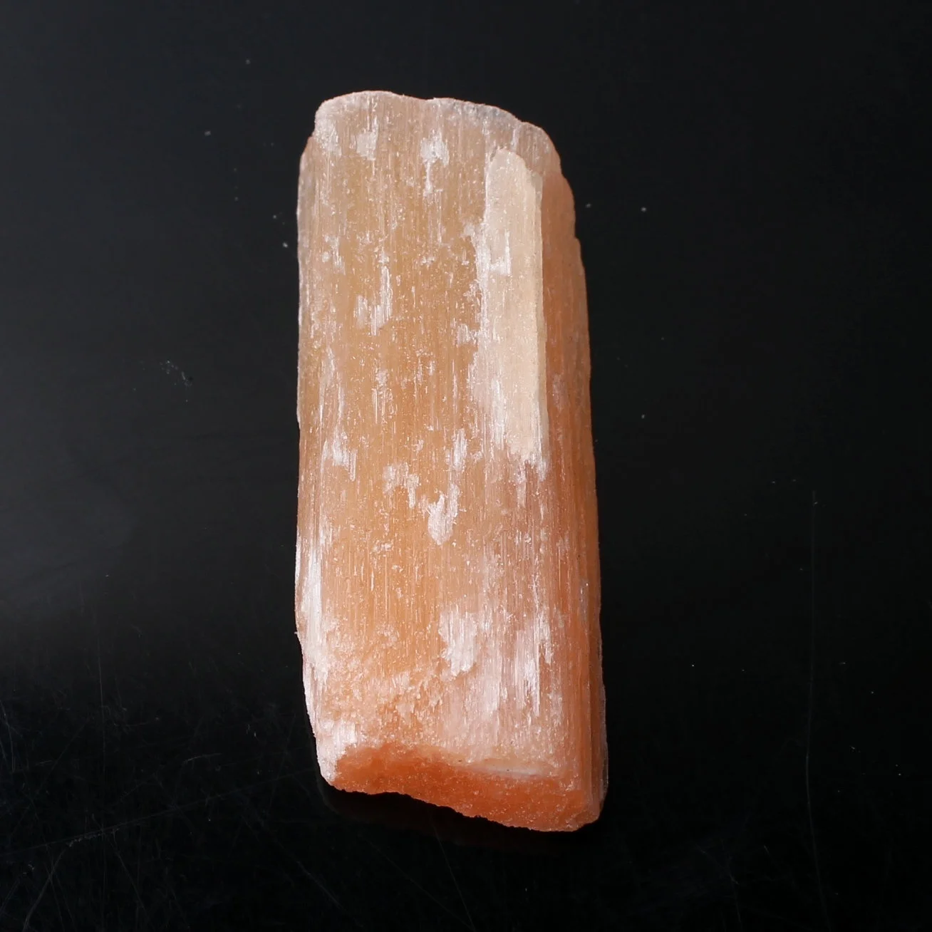 1 шт. оранжевые гипсовые селенитные палочки шероховатые образцы