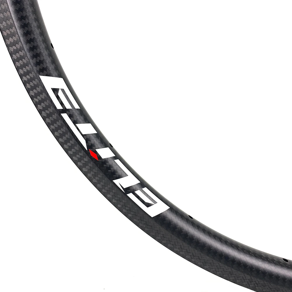 ELITEWHEELS 700c диски из углеродного волокна дорожный велосипед 30*27 мм обод 3K Twill