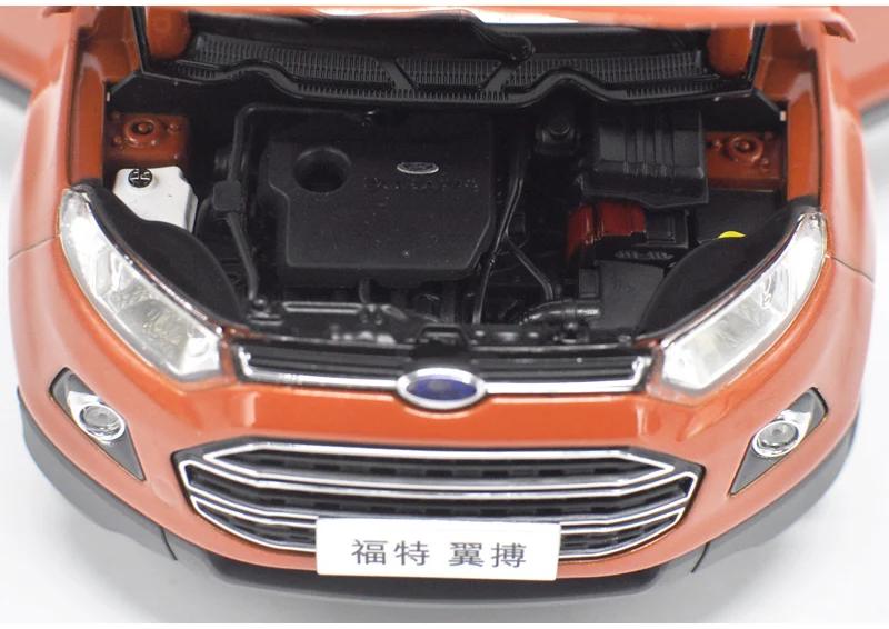 1:18 Высокая тщательная FORD ECOSPORT SUV сплав модель автомобиля статические металлические модельные автомобили с оригинальной коробкой