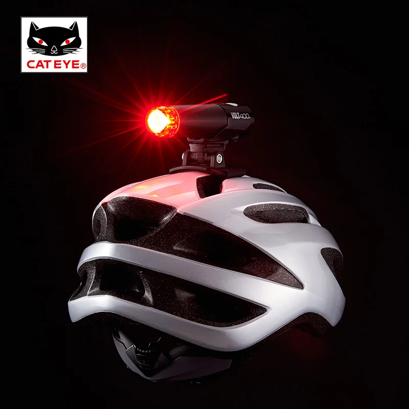 CatEye Вольт 400 дуплексный перезаряжаемый велосипедный фонарь для велосипедных фар