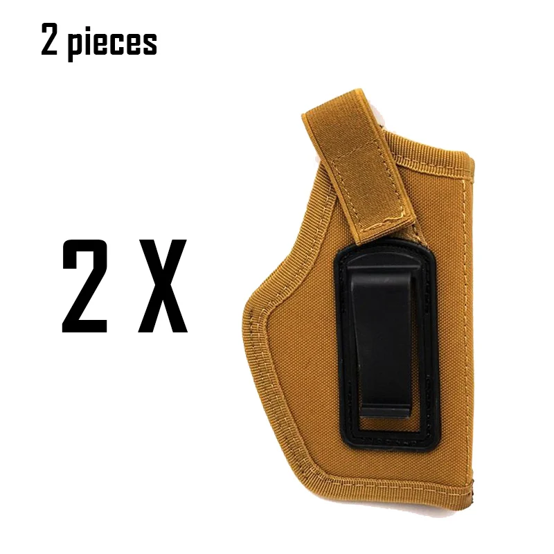 02 sand 2 pcs Тактический Пистолет Кобура Глок револьвер кобура пистолет Глок для страйкбола пистолет чехол Pistolas Arma De Fuego ноги бедра кобура cuisse - Цвет: 02 sand 2 pcs