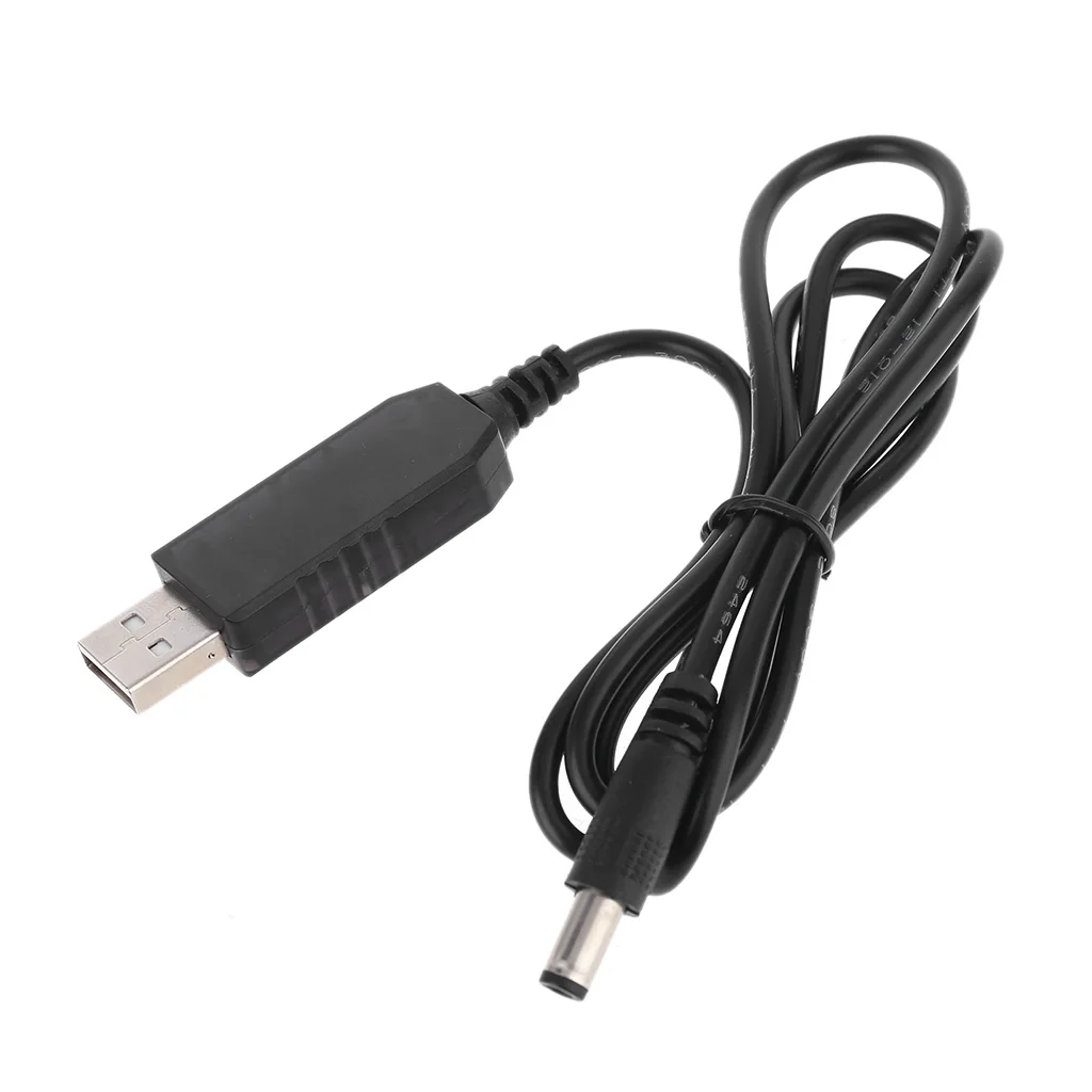 

Universal USB 5V to 4.2V 8.4V 12.6V DC 5.5x2.1mm Charge Line Converter Power Charging Cable for 18650 Lithium Battery Pack