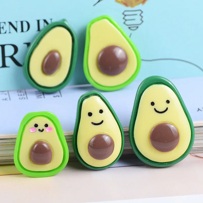 Добавки для слайма авокадо Boxi подвески аксессуары рукоделия декоративный