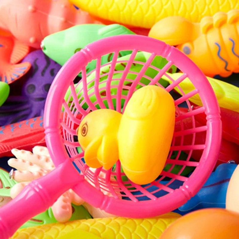 Juego de juguetes de pesca magn&eacute;ticos para ni&ntilde;os, juguetes de ba&ntilde;o, ba&ntilde;era, divertidos y cl&aacute;sicos, 38 Uds.-3